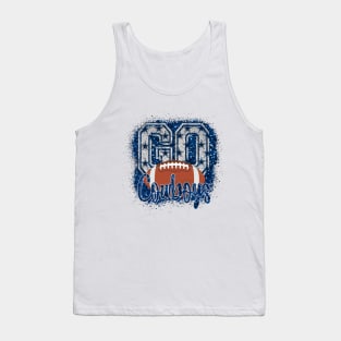 Dallas Football Go Cowboys Tank Top